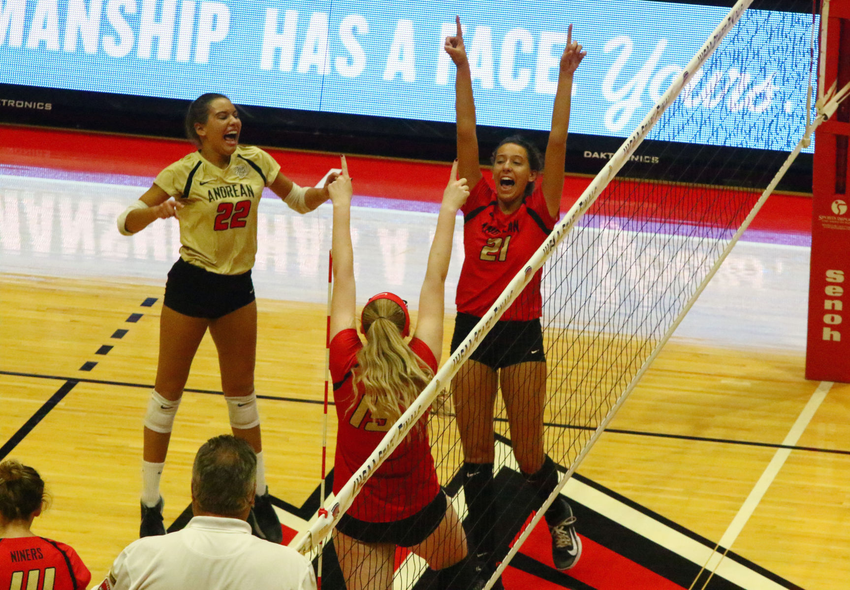 Gallery: Volleyball Class 2A State Finals - Andrean vs. Christian Academy of Indiana